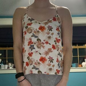 Hollister Floral Tank Top